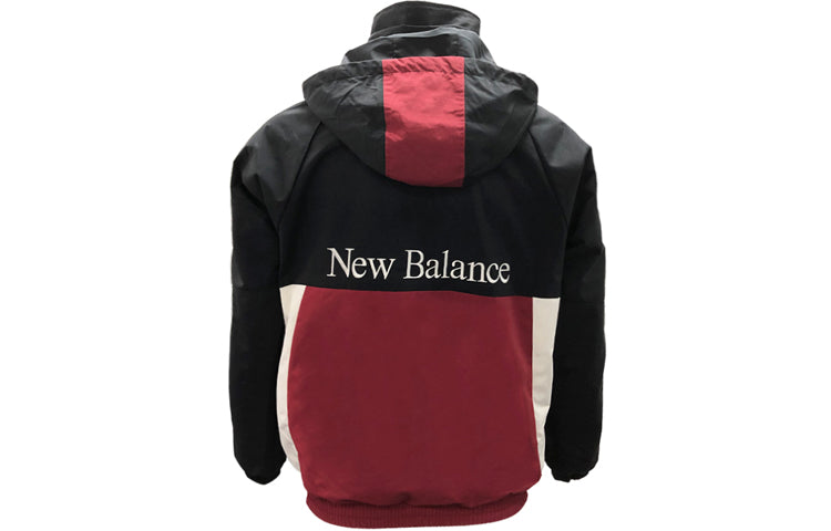 New Balance Men's Sport Jacket White/Yellow NA933031-BUR