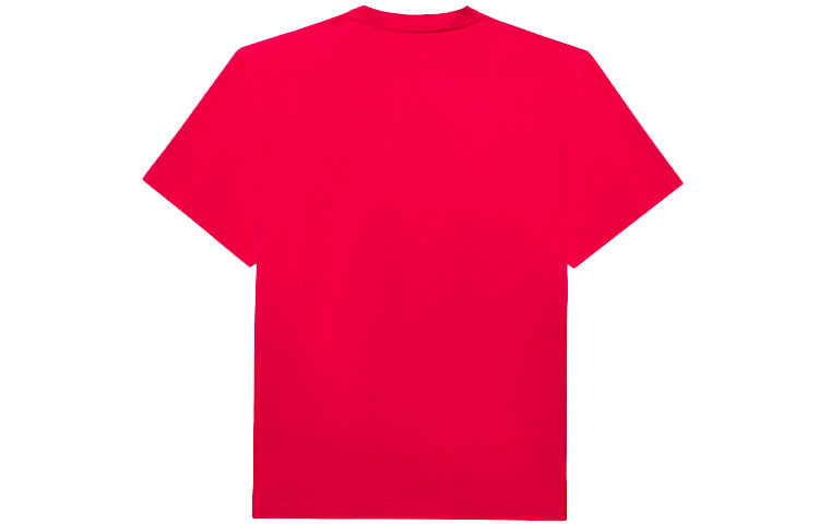 Balenciaga SS21 Alphabet Printing Short Sleeve Unisex Red 651795TKV816295