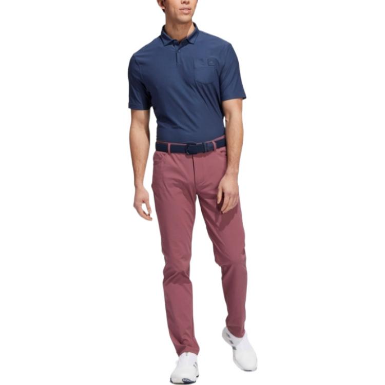 adidas Golf Go-To Five-Pocket Pants 'Dark Red' HM3167