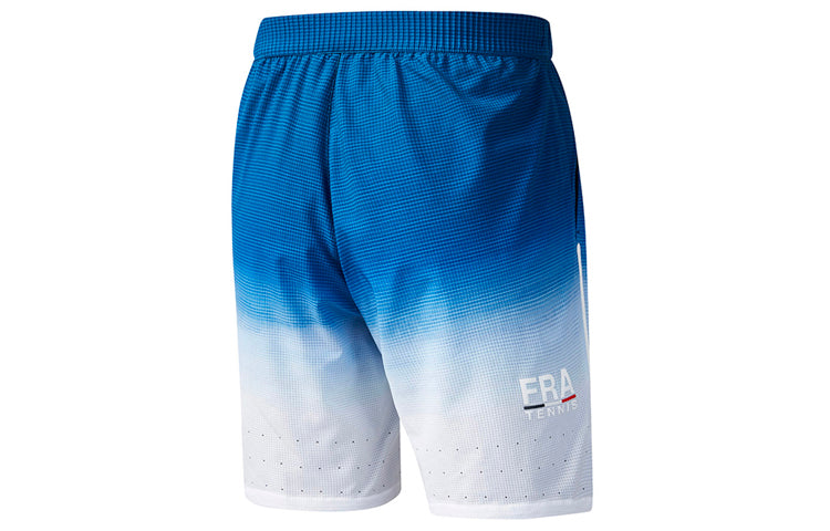 FILA Woven Shorts Sports Printing Blue A11M033361F-DB