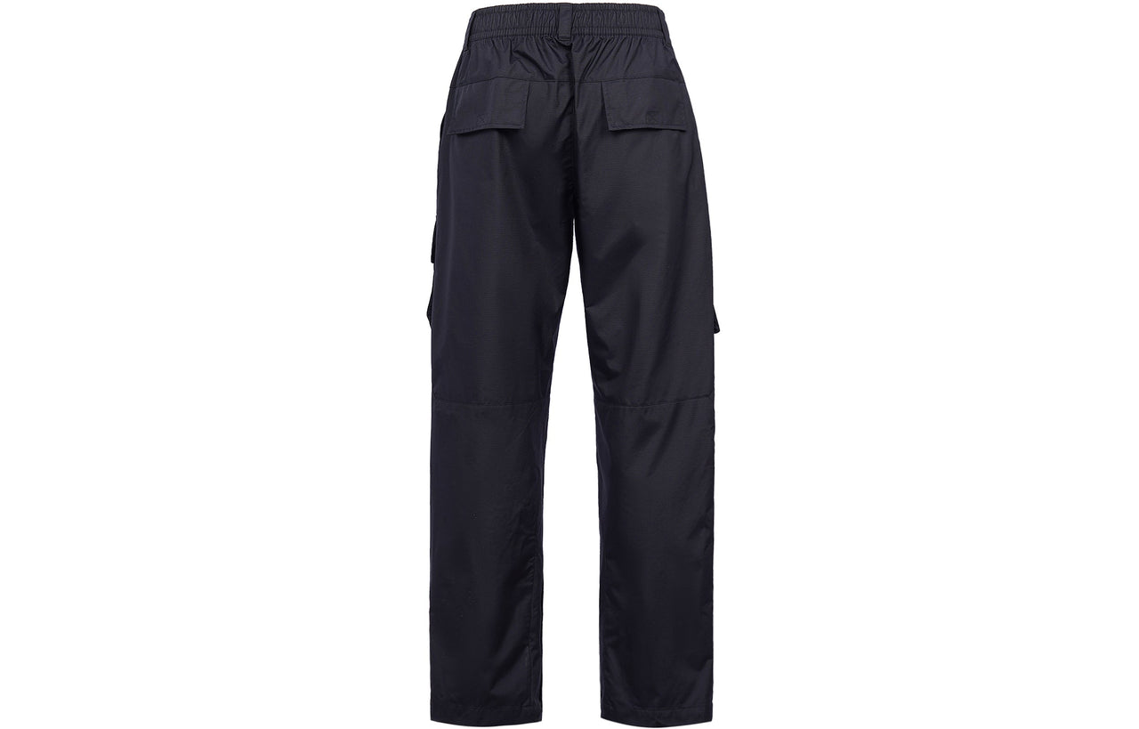 Nike Air Solid Color logo Multiple Pockets Pants Black CU4172-010