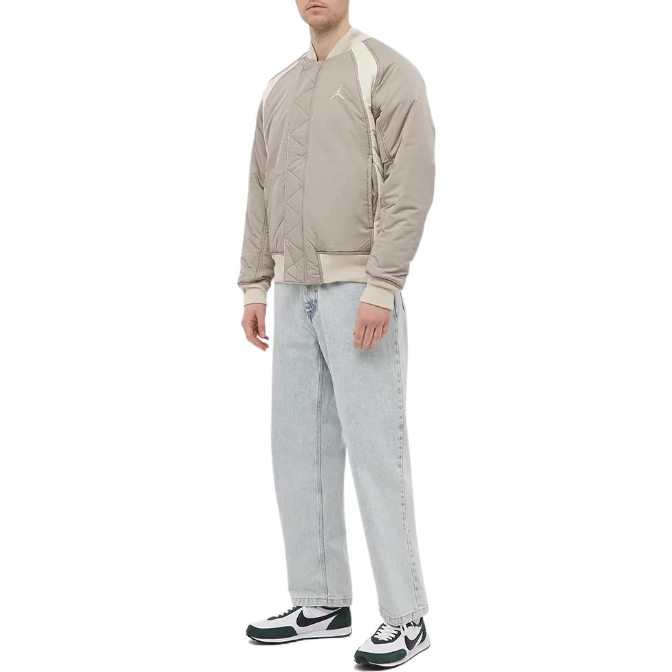 Air Jordan Button Zipper Jacket Men's White DA9796-104