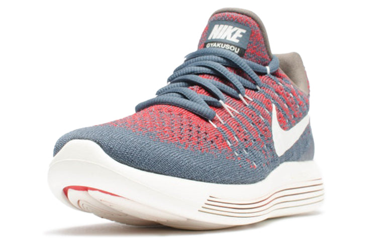 (WMNS) Nike Undercover x NikeLab Gyakusou LunarEpic Low Flyknit 2 'Blue Fox University Red' 880287-400
