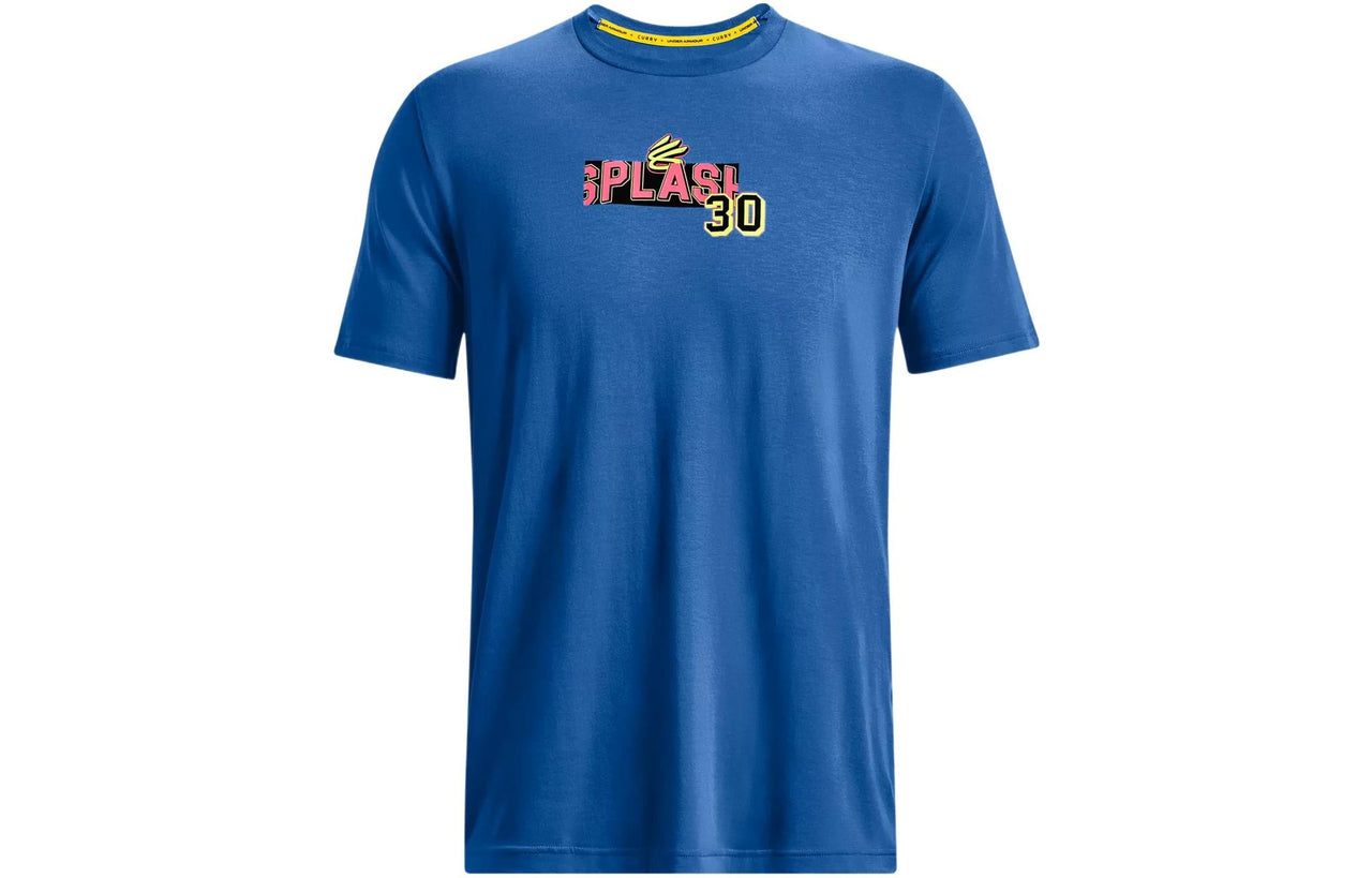 Under Armour Curry Splash Party T-shirt 'Blue' 1376803-481