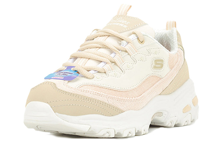 (WMNS) Skechers D'Lites 1.0 Shoes GS White 149906-NTW