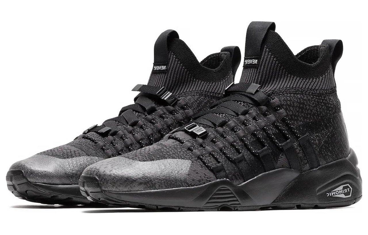 PUMA NEMEN x Blaze of Glory Knit Mid 'Phantom Black' 388814-01