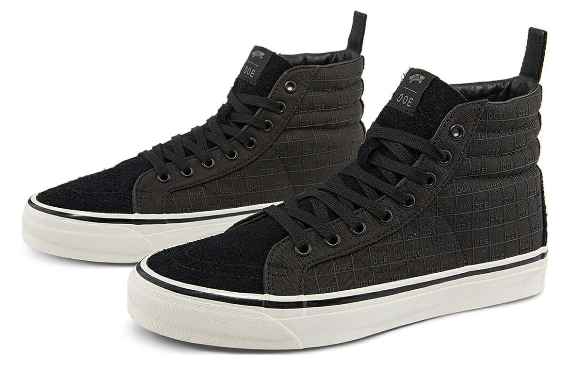 DOE Vans Vault SK8 HI LX 'Black' VN0A4BVBBPT