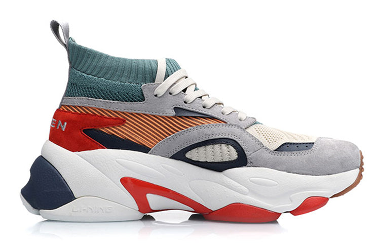 Li-Ning Counterflow Neon Alien 'White Gray Red' AGCP167-3