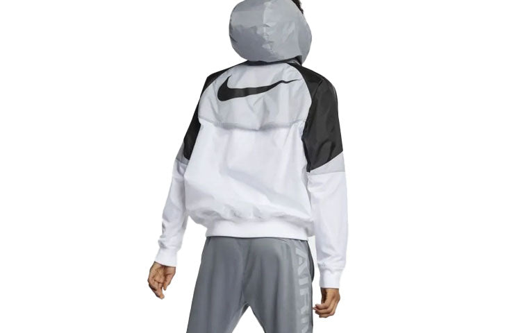 Nike Sportswear Windrunner Masculina Colorblock hooded Interchange Jacket White CN8770-100