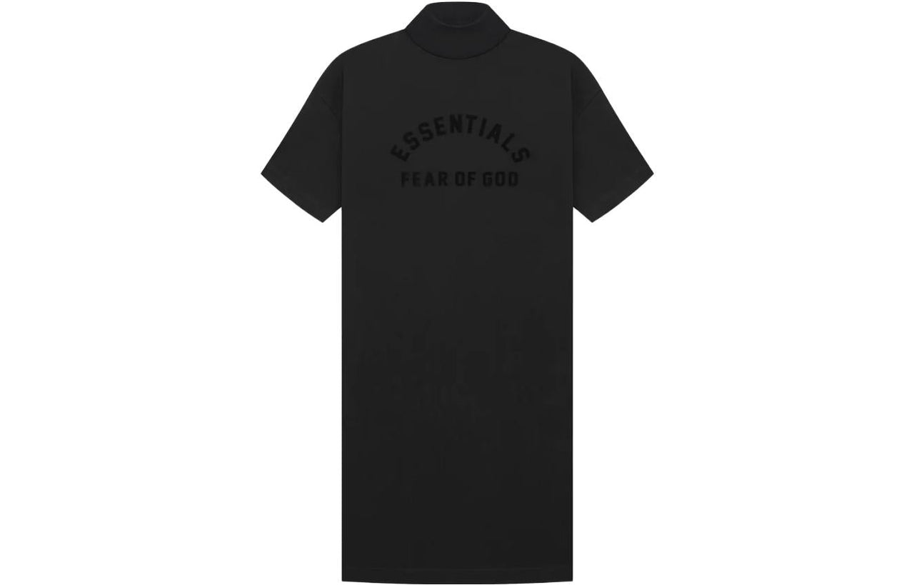 (WMNS) Fear of God Essentials SS23 3/4 Sleeve Dress 'Black' 125SP235040FW