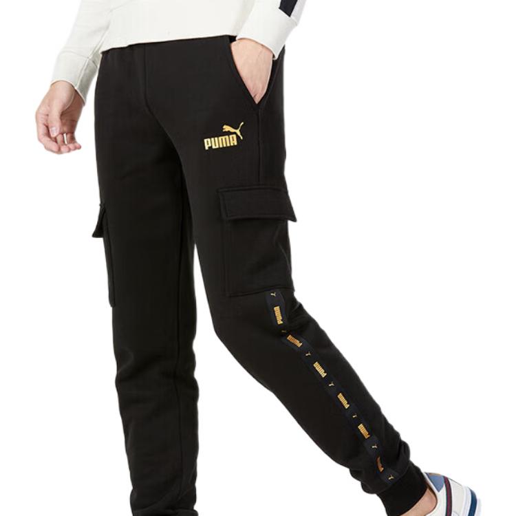 PUMA Casual Cargo Sideline Pants 'Black' 674359-01