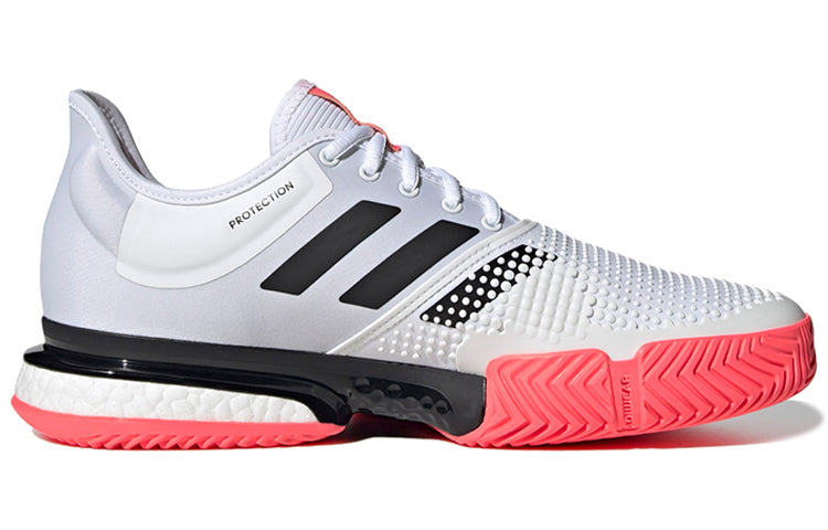 adidas SoleCourt 'White Signal Pink' FU8114