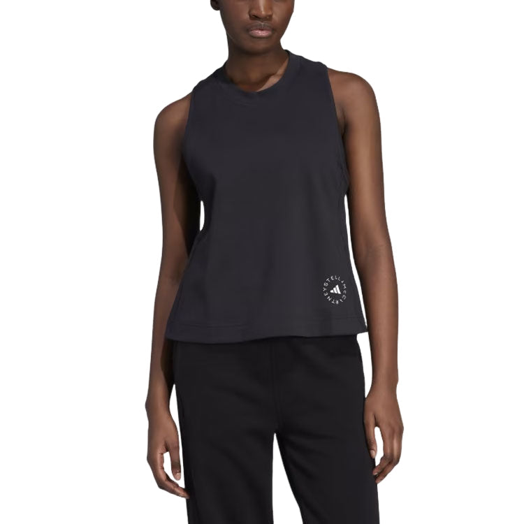 (WMNS) adidas x Stella McCartney Tank Top Asia Sizing 'Black' IB6857
