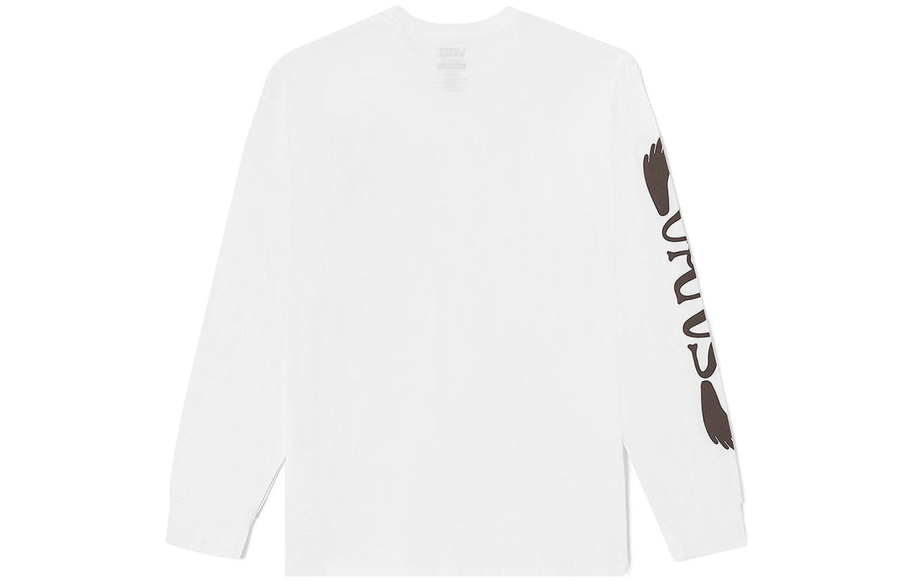 Vans Dakota Roche Long Sleeve T-Shirt 'White' VN0008CJWHT