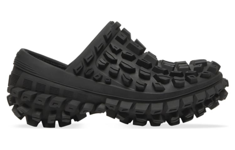 (WMNS) Balenciaga Defender Clogs 'Black' 735250W3CV21000
