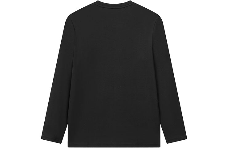 FILA Casual Round Neck Knitted Long Sleeve For Men Black F11M118232F-BK