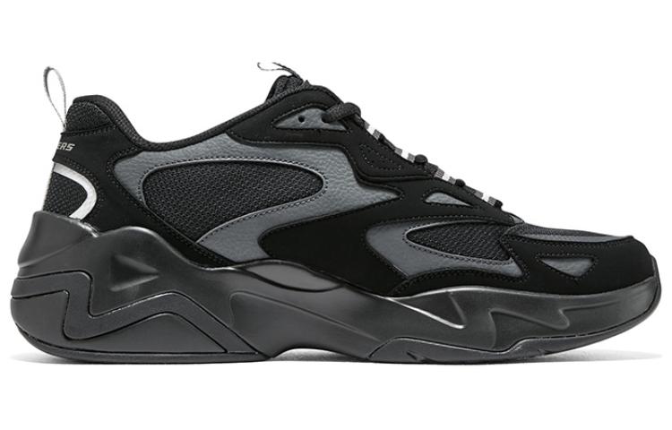 Skechers DLites Running Shoes 'Black Grey' 894253-BBK