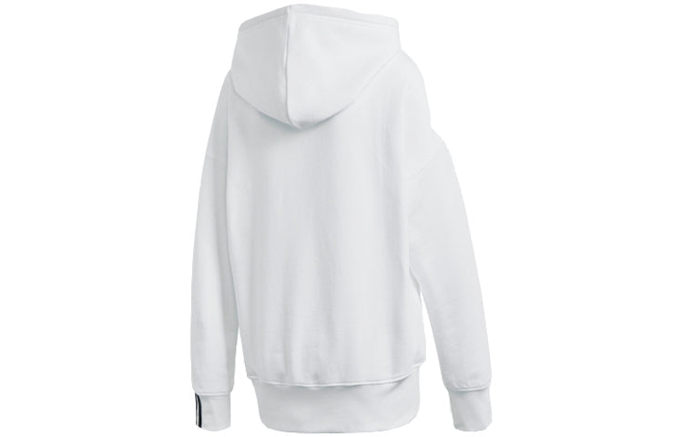 (WMNS) adidas originals Hoodie Sports Pullover White FM2500