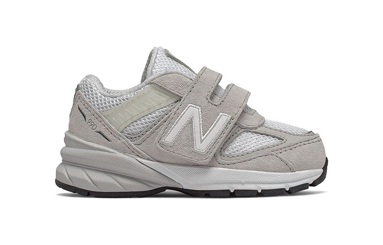 (TD) New Balance 990v5 Hook &Loop 'Grey' IV990NA5