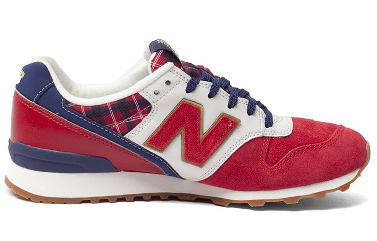 (WMNS) New Balance 996 Series Non-Slip Wear-resistant Low Tops Sports Red WR996CC