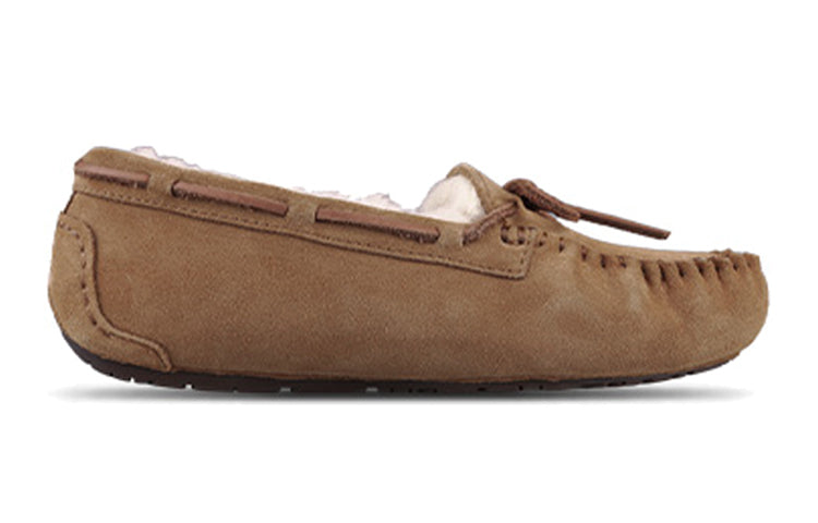 Kids UGG DAKOTA Sports Casual Shoes 'Brown Yellow' 5296K-CHE