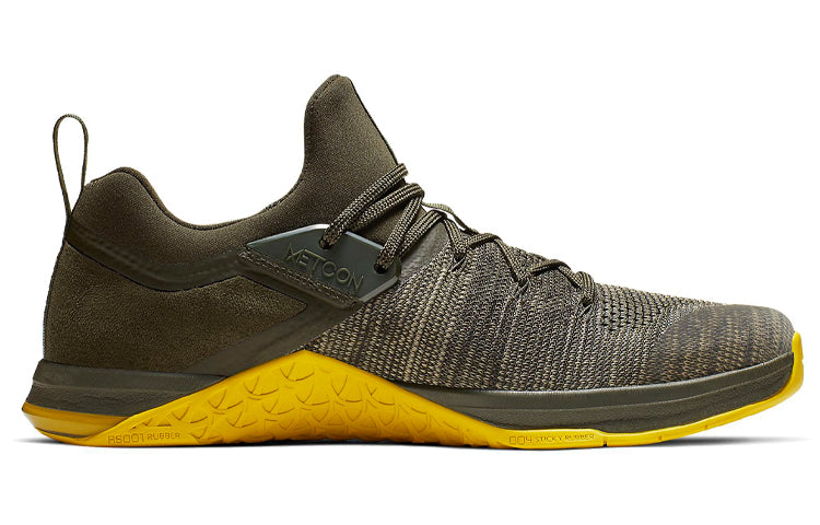 Nike Metcon Flyknit 3 'Sequoia Bright Citron' AQ8022-300