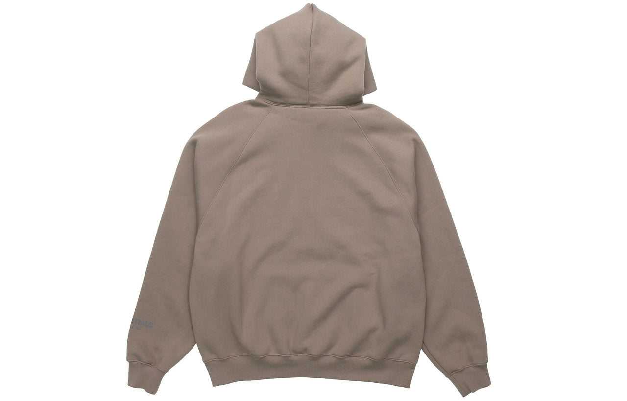 هودي Fear of God Essentials خريف وشتاء ٢٠٢٠، لونه بني رمادي، FOG-FW20-207