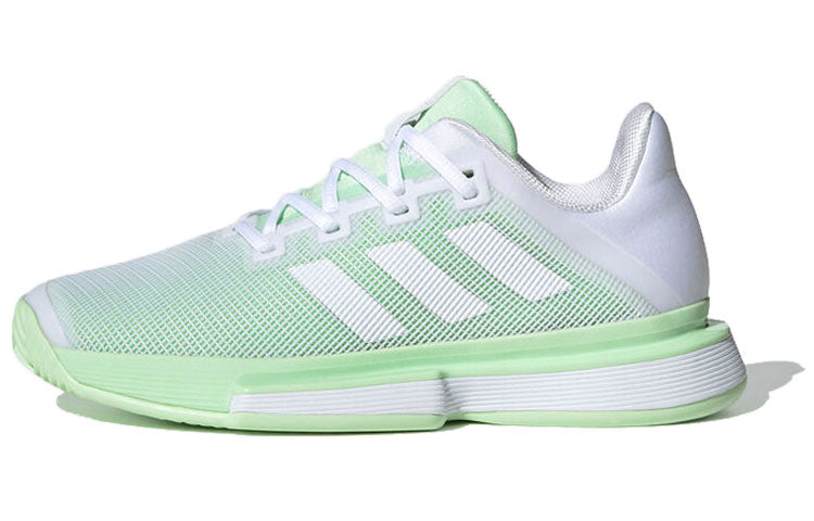 (WMNS) adidas Solematch Bounce White/Green G26790
