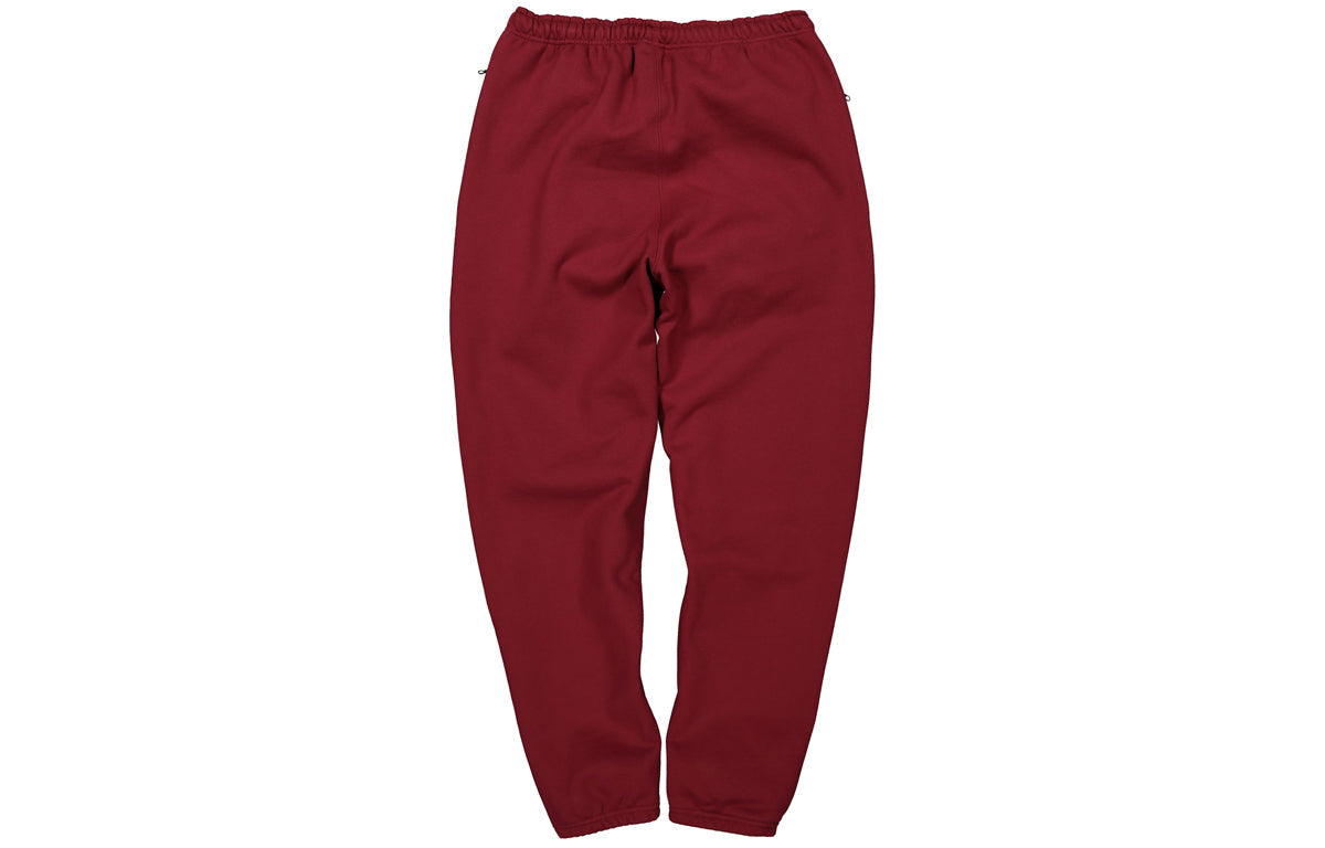 Nike Lab Pant Knit Sports Long Pants Red Wine red CD6394-677