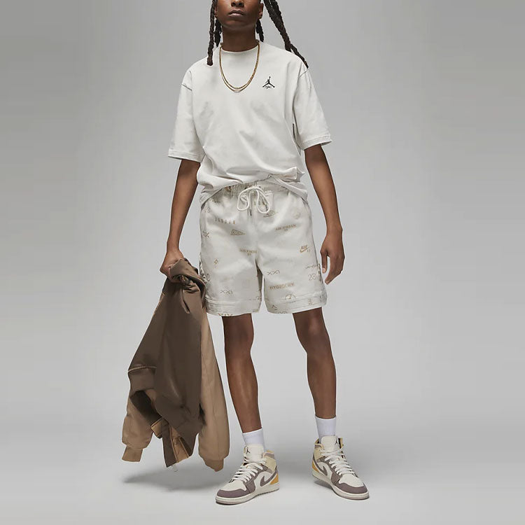 Air Jordan Flight Heritage Logo Shorts 'Beige' DX9724-030