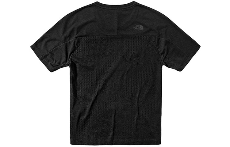 THE NORTH FACE Outdoor hygroscopic Sweat-Wicking Quick Dry Short Sleeve Black 4975-S20-JK3