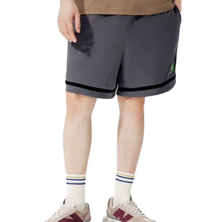 New Balance x Nice Rice Classic Sport Shorts Asia Sizing 'Dark Grey' AMS22384-SYA