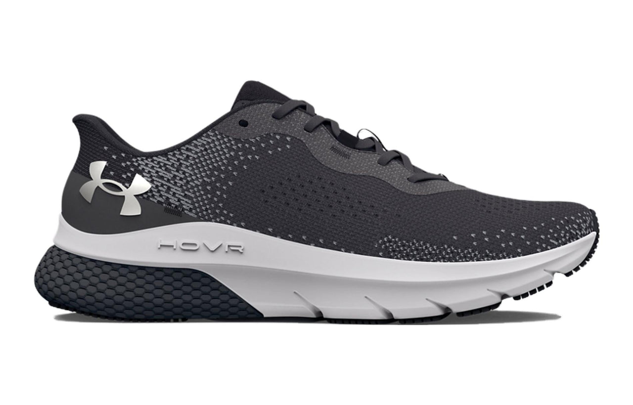 (GS) Under Armour HOVR Turbulence 2 'Jet Grey Metallic Silver' 3027775-101