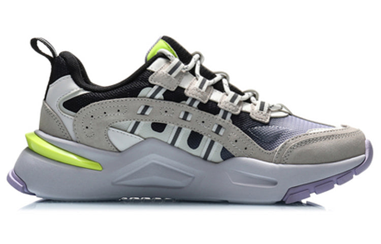 (WMNS) Li-Ning Reverses 'Grey Neon Yellow' AGCQ182-1
