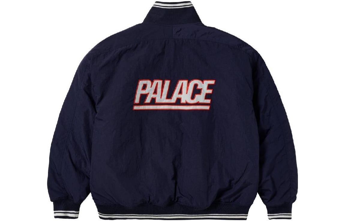 Palace Reversible Quilted Sports Bomber 'Navy' P23JK117