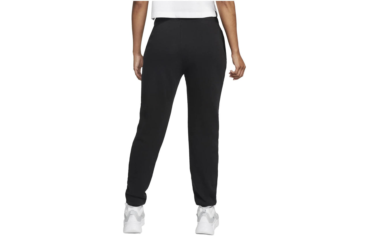 (WMNS) Nike Sportswear Club Fleece Mid-Rise Joggers 'Black' DQ5191-010