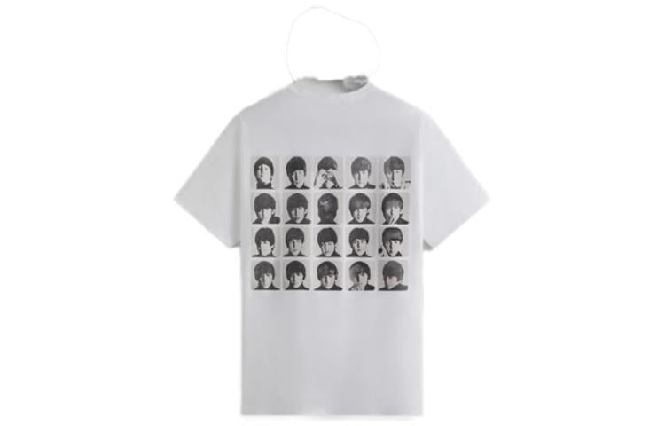 KITH For The Beatles Hard Days Night Vintage Tee 'White' KHM031209-101