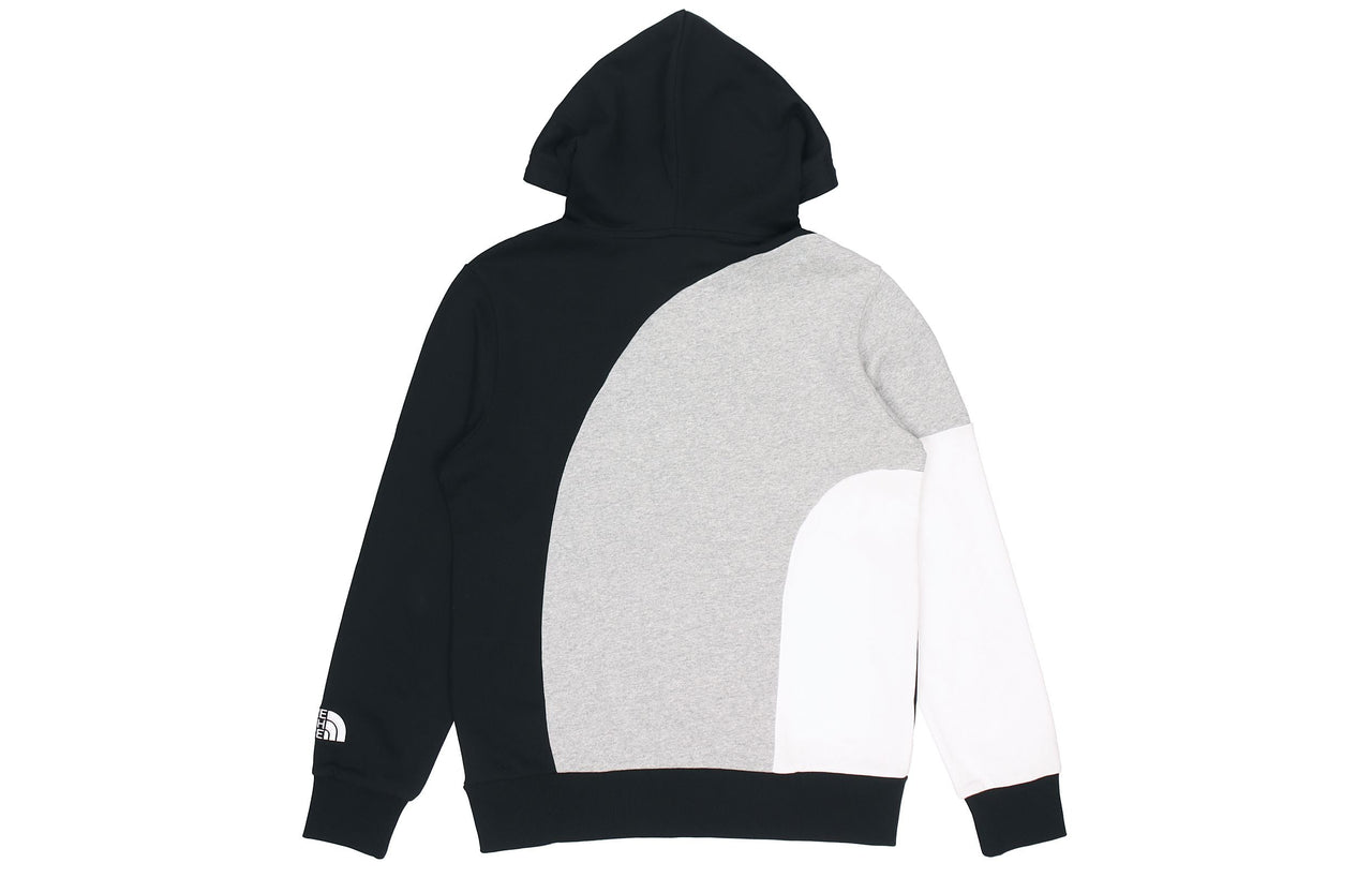 THE NORTH FACE Knit Colorblock logo Couple Style Black NF0A4NER-JK3