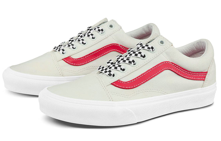 Vans Old Skool White/Red VN0A3WKT4PE