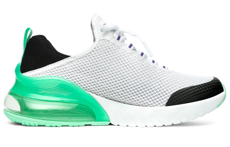 (WMNS) Skechers Skech-Air Stratus Sneakers White/Black/Green 13276-WTPR