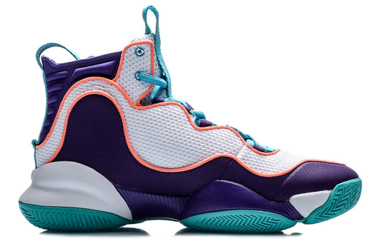 Li-Ning QianKun Hi 'White Purple' ABAQ051-5