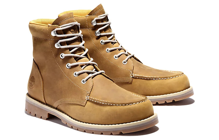 Timberland Redwood Falls Waterproof Moc-Toe Boot 'Wheat Full-Grain' A2EE3231