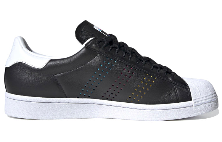 adidas Superstar 'Colorful Trefoil - Core Black' FW5387