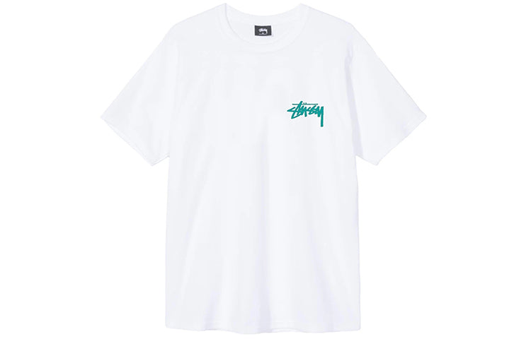 Stussy Tiribal Mask Tee Classic Short Sleeve Unisex White 1904516-WHITE