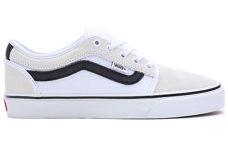 (WMNS) Vans Chukka Low Sidestripe 'White Black' VN0A5KQZWBK