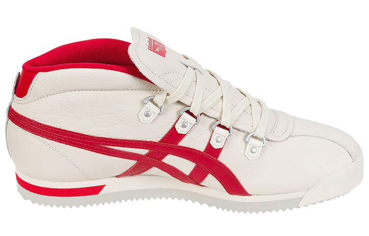 Onitsuka Tiger Schanze 72 Shock Absorption Non-Slip Shoes/Sneakers White Red D7S0L-0023