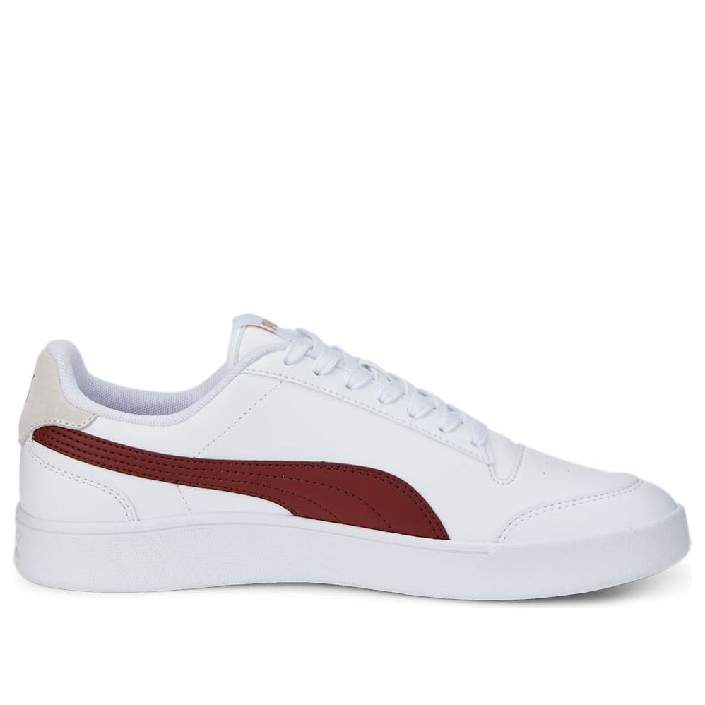 PUMA Shuffle Trainers 'White Burgundy' 309668-23