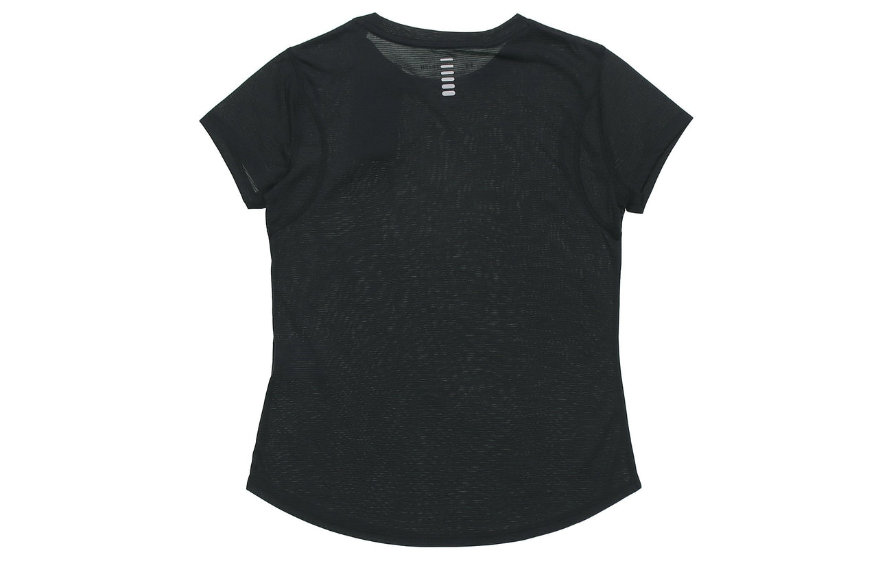 (WMNS) Under Armour Streaker Running Sports Short Sleeve Black 1341520-001