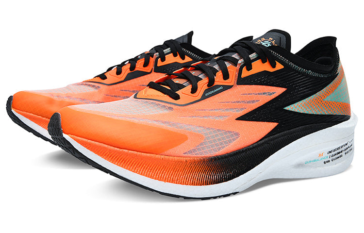 361 Degrees x Qu!k Foam Flying Flame PB Running Shoes 'Orange Black' 572122229-4