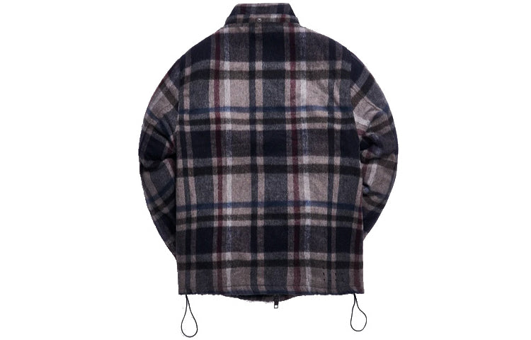 KITH X KSUBI KASH Plaid Jacket Unisex Black KS5000004958